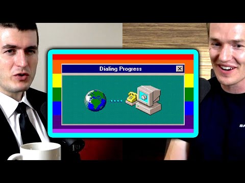 Origins of the Internet | Grant Sanderson and Lex Fridman