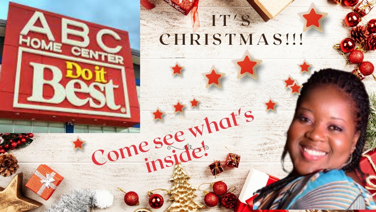 Do it Best ABC Shopping Shopping in a Pandemic Christmas shopping