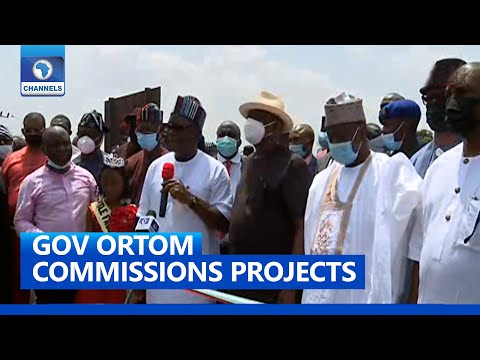 Gov Ortom Commissions Ultra Modern Tor Tiv Palace, Major Urban Roads In Gboko
