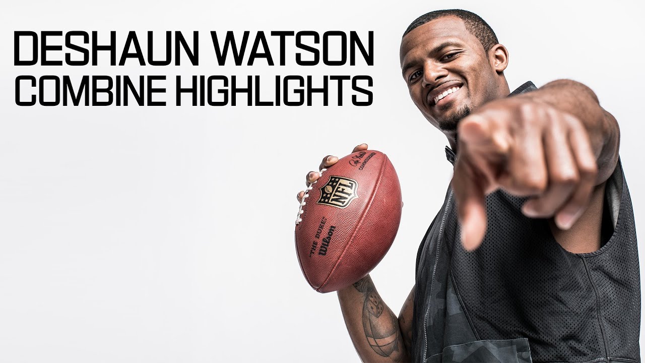 Deshaun Watson Clemson Qb 2017 Nfl Combine Highlights