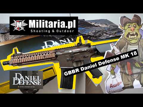 MK18 GBBR DANIEL DEFENSE AIRSOFT НАЙРЕАЛІСТИЧНІША