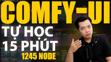Tóm tắt ComfyUI trong 15 phút - Tự học Stable Diffusion & FLUX cho người mới.
