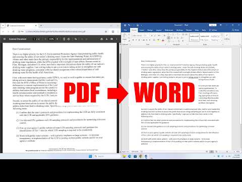 how to convert PDF to Word with Chrome & Google Lens