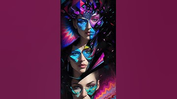 #shorts #Psychedelic trip in to Ai - Mind Melting  Visuals