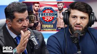 “He Only Fights OLD Guys” - Arman Tsarukyan SLAMS Ilia Topuria’s Title Reign