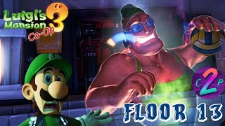 All Gems in the Fitness Center! ~ Husband and Wife Play Luigi's Mansion 3 (Co-Op Gameplay)