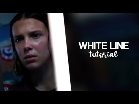 White line tutorial! 💗 - YouTube