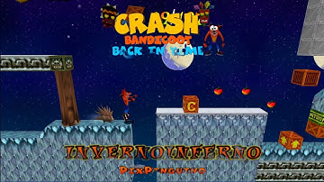 Crash Bandicoot - Back In Time Fan Game: Custom Level: Inverno Inferno By Pix Pinguino