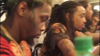 Quavo & Offset Of Migos Order Food At Waffle House 