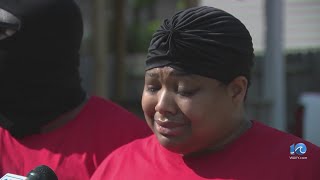 Mother gets emotional after 10yearold son was killed in Portsmouth shooting