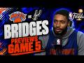 Mikal Bridges previews Game 5 of NBA Finals