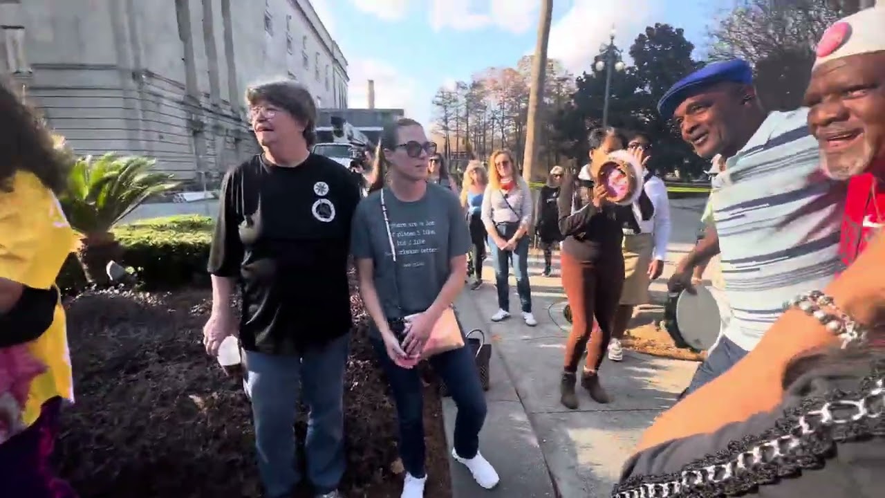Happy Tootie Montana Day The Black Masking Indians of New Orleans gathered to bless the tambourines 