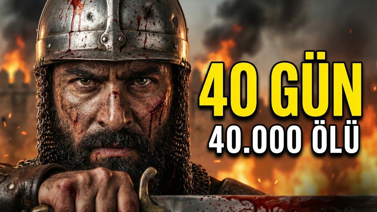 40 Gün Savaştı, 40.000 Kişi Öldü: Surlara Tırmanan Tek Padişah