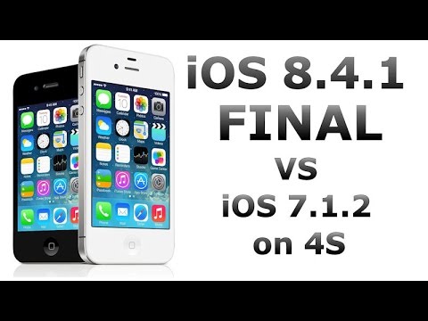 iOS 8.4.1 vs iOS 7.1.2 on iPhone 4S (Final Relase of iOS 8.4.1)