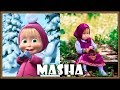 Masha y el oso personajes vida real