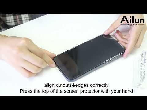 [Ailun] How to install screen protector on iPhone 15/15 Plus/15 Pro/15 Pro Max