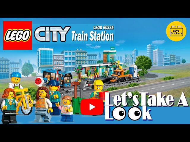 LEGO City Train Station Review (60335) - GJBricks LEGO Blog