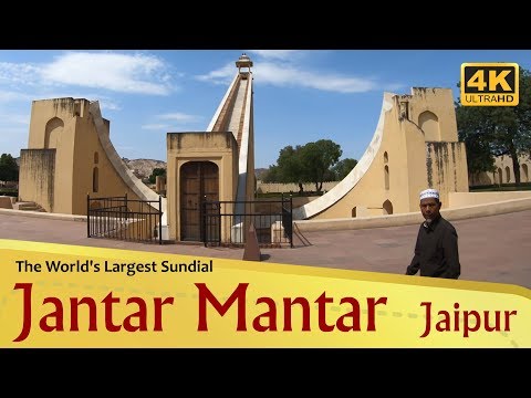 "Jantar Mantar" Jaipur - The World's Largest Sundial 4K