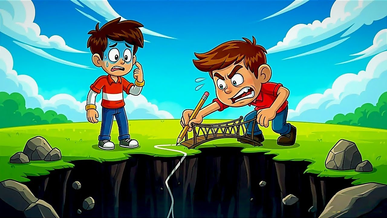 DRAW THE BRIDGE 🤯 || Gaming Zone