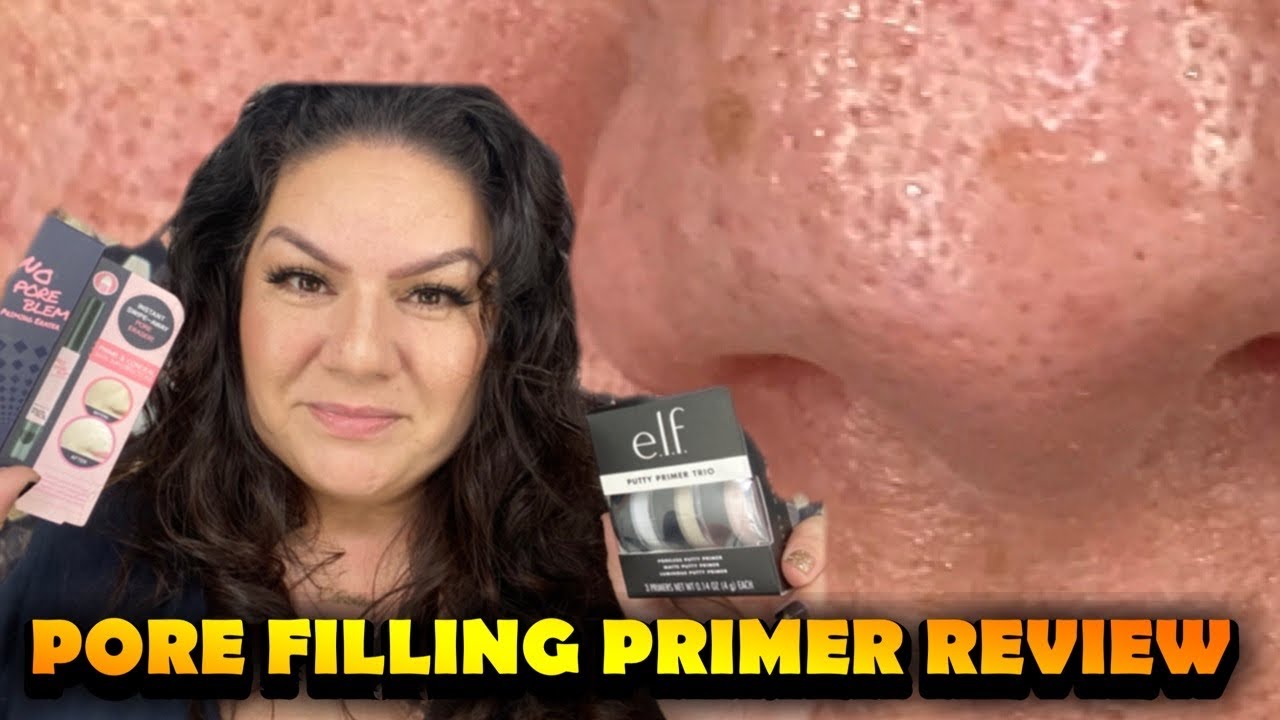 PORE FILLING PRIMER REVIEW. ELF PORELESS PUTTY PRIMER VS TOUCH IN SOL NO PORE BLEM