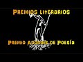 Premios literarios premio adonais de poesa