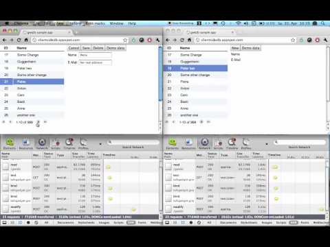 client side db screencast