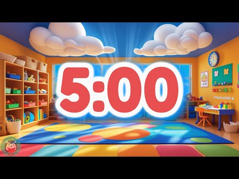 5 Minute Clean up Countdown with Timer