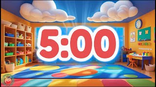 5 Minute Clean up Countdown with Timer
