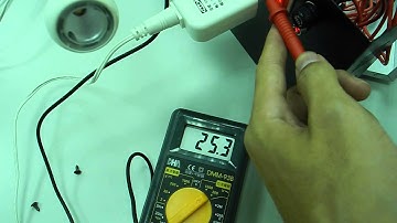 LED工作檯燈測量(未導通)