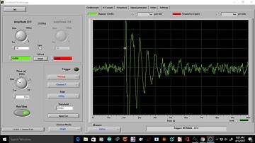 Testing Oscilloscope connector impact noise ref EEVBlog 983