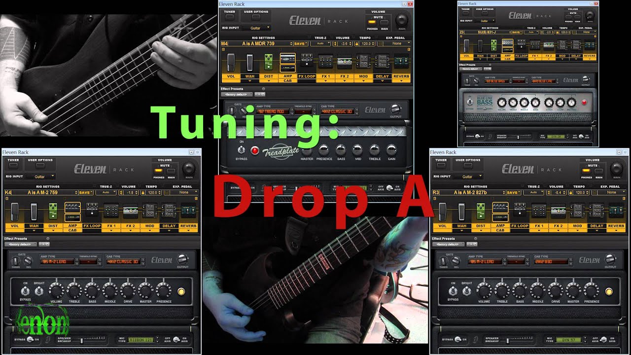 A is A Rigs - Pack 4 - Eleven Rack Custom Rigs - YouTube