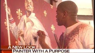 Kehinde Wiley, a painter changing the image of black men