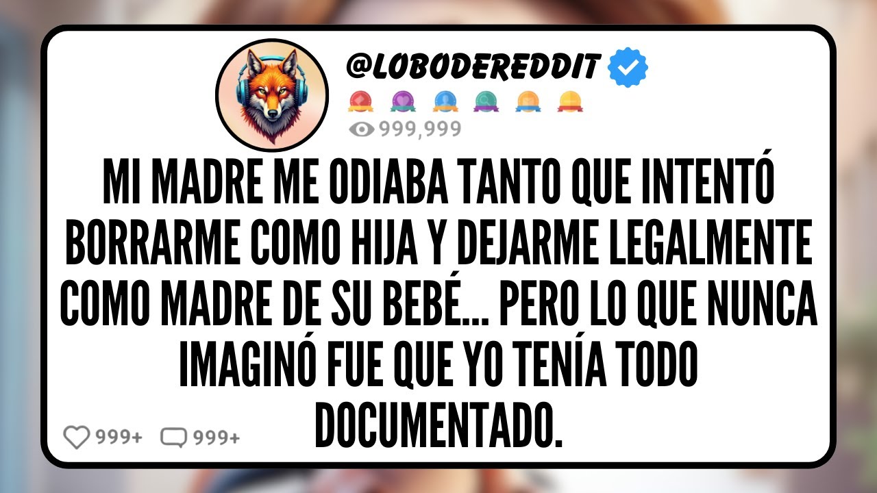 Mi MADRE me Odiaba tanto que Intentó Borrarme como Hija y Dejarme legalmente como Madre de...