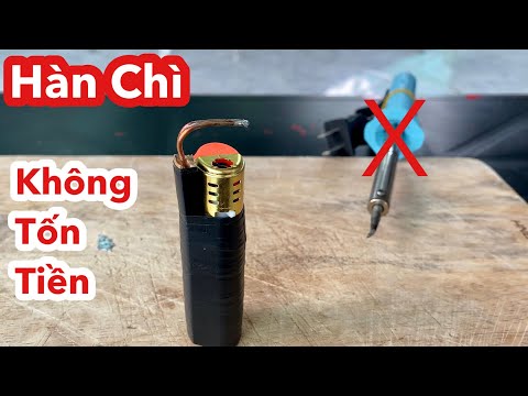 Video: Cách làm mỏ hàn bằng tay của chính bạn. Mỏ hàn tự chế: sơ đồ