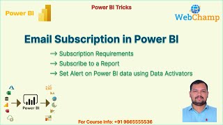 PBI_75: How to Set Up Email Subscriptions in Power BI | Automate Report Sharing