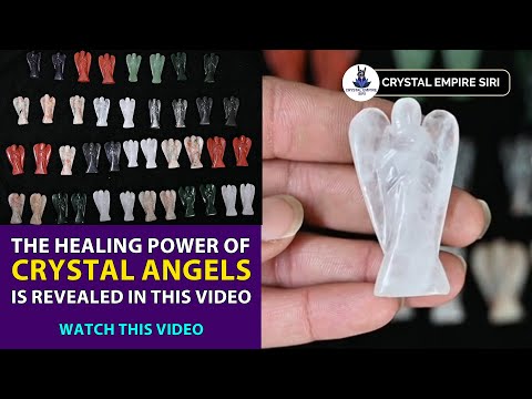 The Healing Power of Crystal Angels Revealed | #angel #crystals #astrology
