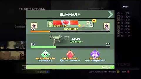 MW3 Glitches - HUGE Double XP Glitch! [TUTORIAL]1651