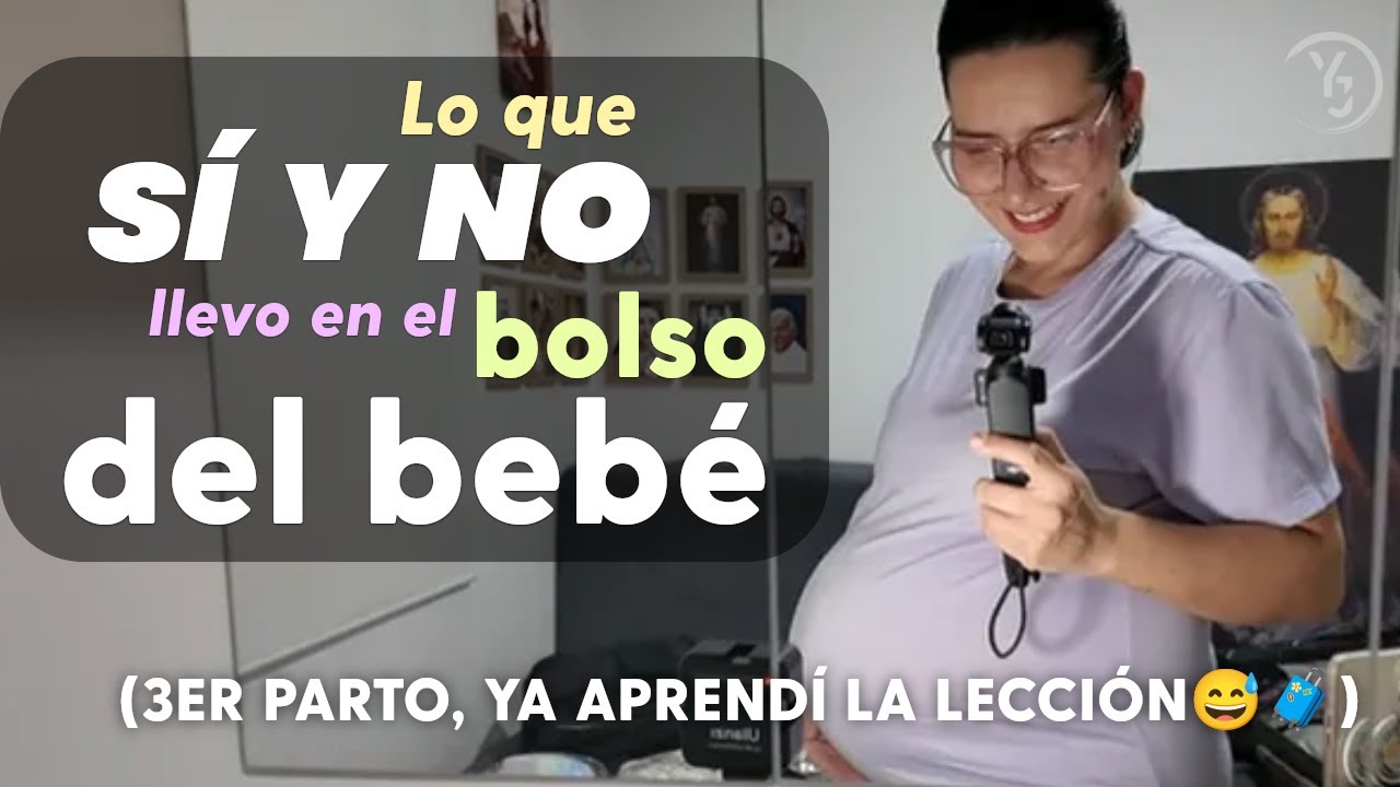 3er BEBÉ y aún me sorprendo: esto es lo que realmente llevo al hospital 👜” Yuli y Josh - Milagro 🙏🏼