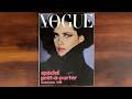 French Vogue August 1976 Dayle Haddon, Yves Saint Laurent | ASMR Magazine Flip Through