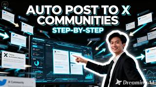 How to Post to X Communities with AUTOMATION MARKETING X (Step-by-Step)