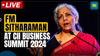 Live: FM Nirmala Sitharaman: India’s Future As Developed Economy in 2047 | CII Business Summit