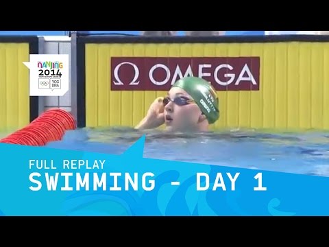 Swimming - Day 1  Morning Session | Full Replay | Nanjing 2014 Youth Olympic Games