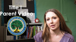 Title I Parent Video