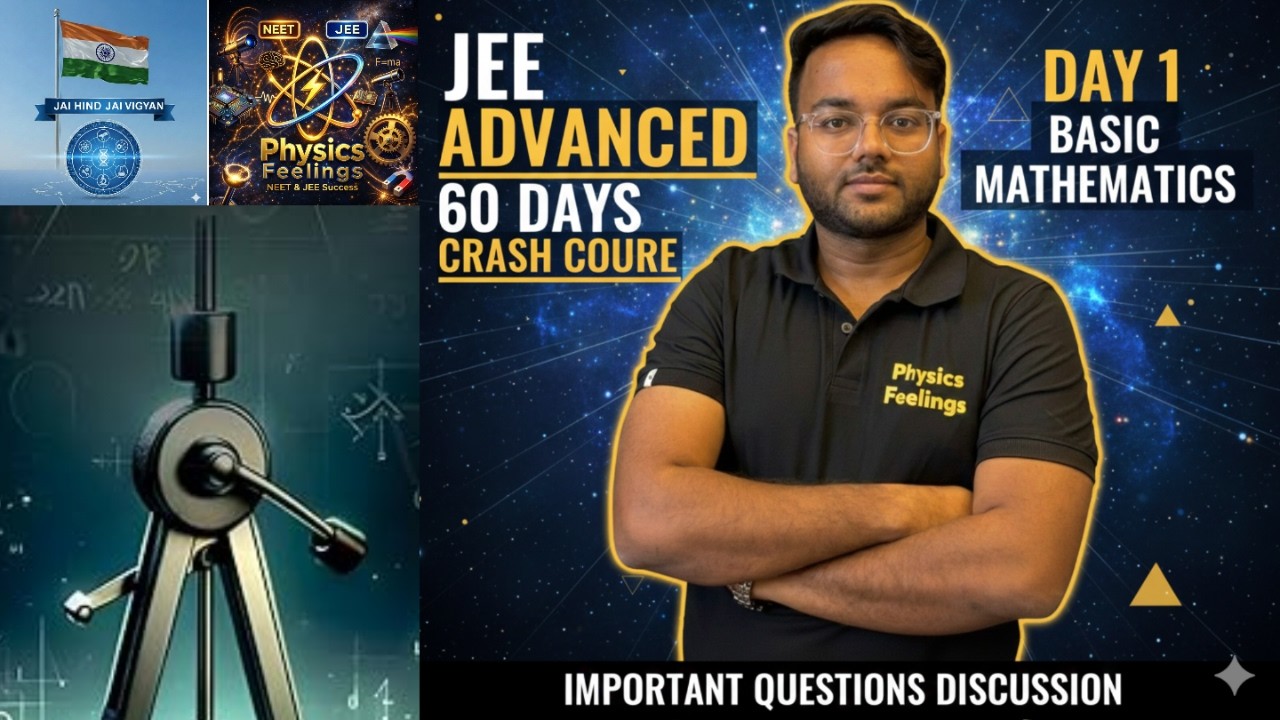 JEE Advanced 2026: Basic Mathematics PYQs Discussion | Day 1 | 60 Days Crash Course #maths #jee #iit