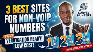 Top 3 Sites for Real Non-VoIP Numbers to Verify Any Account