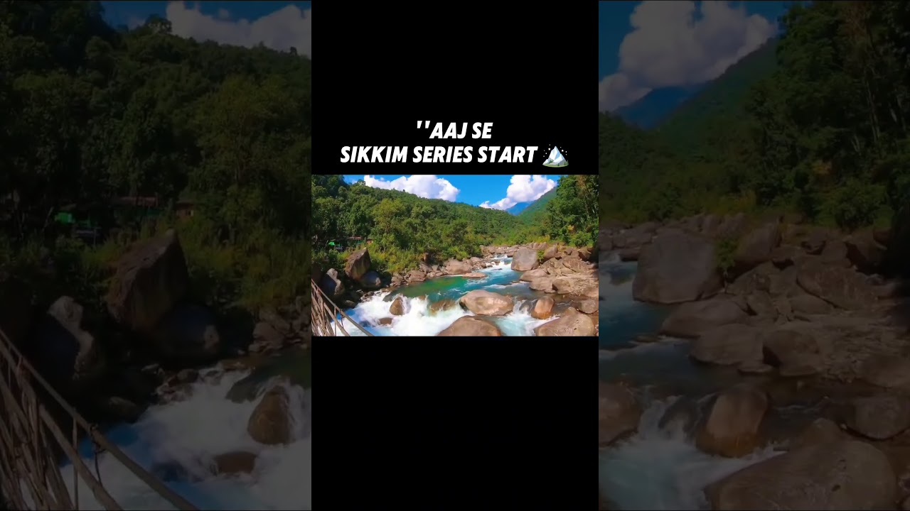 Sikkim series begins from here 🌿Waking up where silence feels alive.📍 Rolep Escape Nature Camp