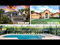 3 Florida Pool Homes Selling For Under $600,000!!