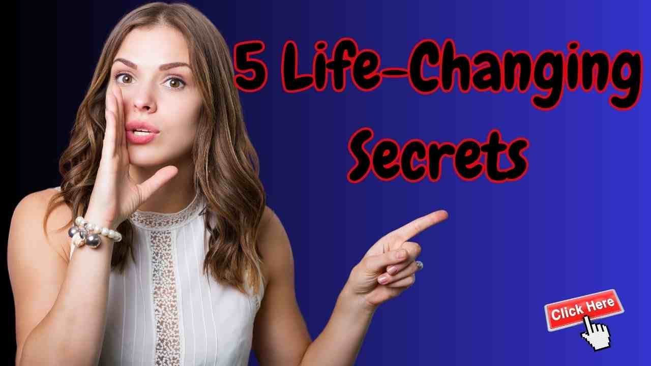 5 LifeChanging Secrets You Need for Success in 2024 YouTube