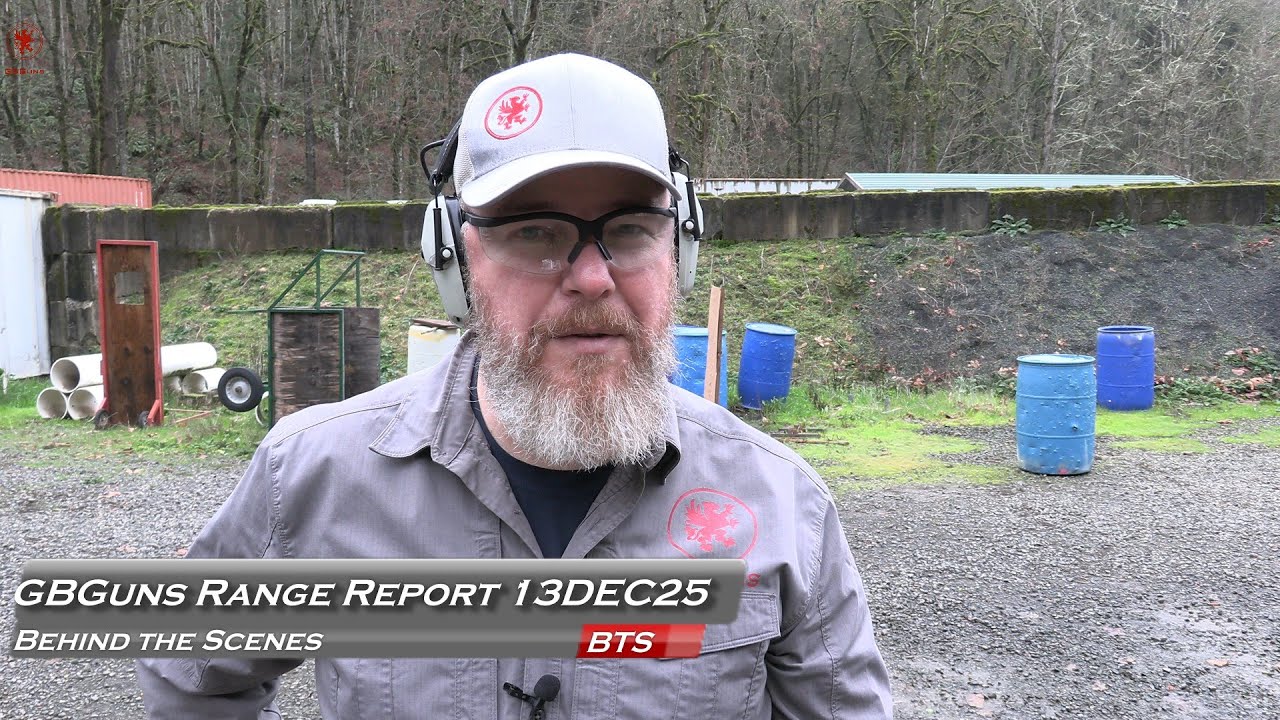 Отчет GBGuns о стрельбе на полигоне от 13 декабря 2025 г.