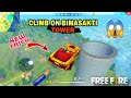 How To Climb On Bimasakti Tower Glider + Car || Free Fire New Tips And Tricks #Part2